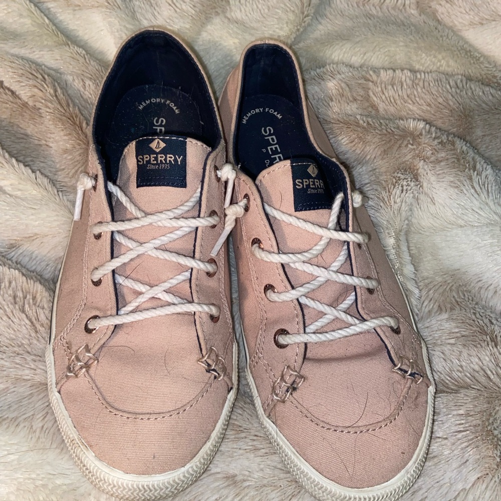 Pink Sperry Shoes
